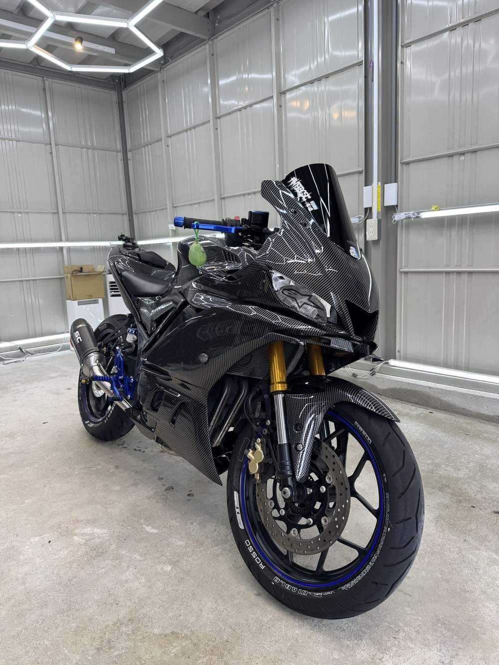 バイク施工後